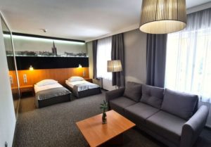 Noclegi w Gliwicach w pokojach z jacuzzi hotelu Economy***