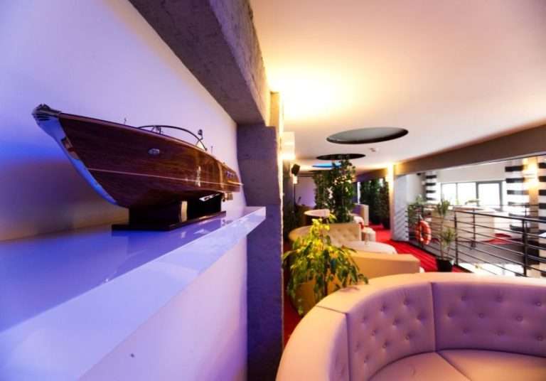 Kolekcja statków restauracji Portowa w Gliwicach