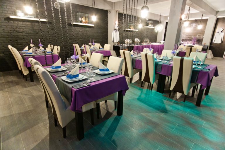 Sala restauracyjna w Gliwicach w hotelu Malinowski Business***