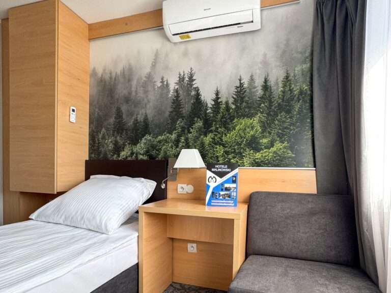 Pokój jednoosobowy w Gliwicach - Hotel Malinowski