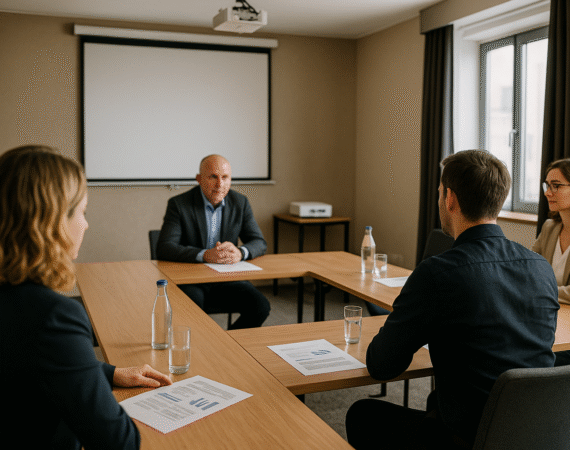 Mała sala konferencyjna - Sala spotkań biznesowych