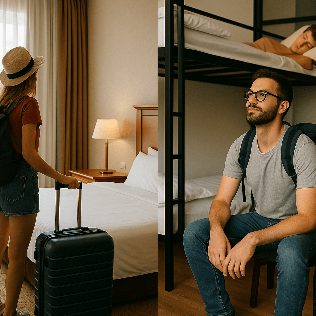 Porównanie Hotel a Hostel - Pokoje do wynajęcia dla studentów