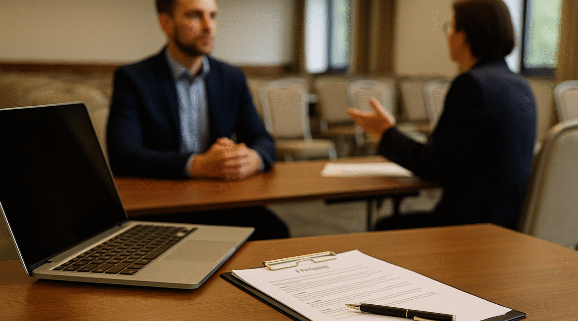 Sala na rozmowy kwalifikacyjne