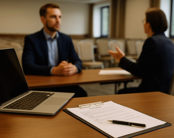 Sala na rozmowy kwalifikacyjne