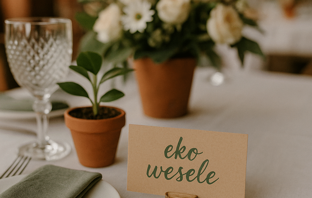 Eko Wesele - Nowy trend weselny