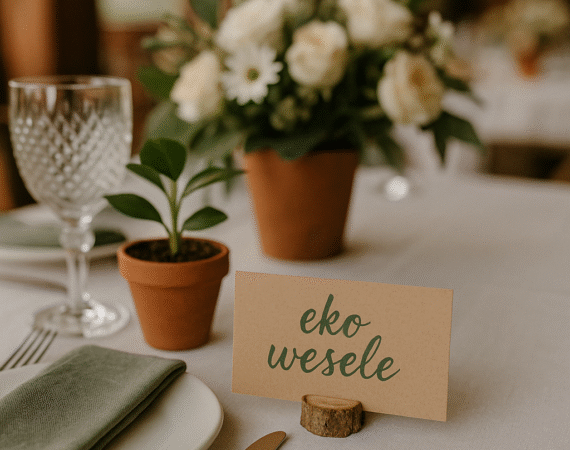 Eko Wesele - Nowy trend weselny